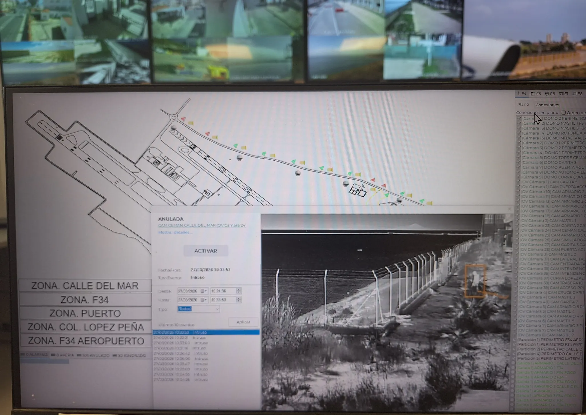 El Ejército del Aire y del Espacio impulsa la modernización de la seguridad perimetral en la Academia General del Aire con sistemas de inteligencia artificial