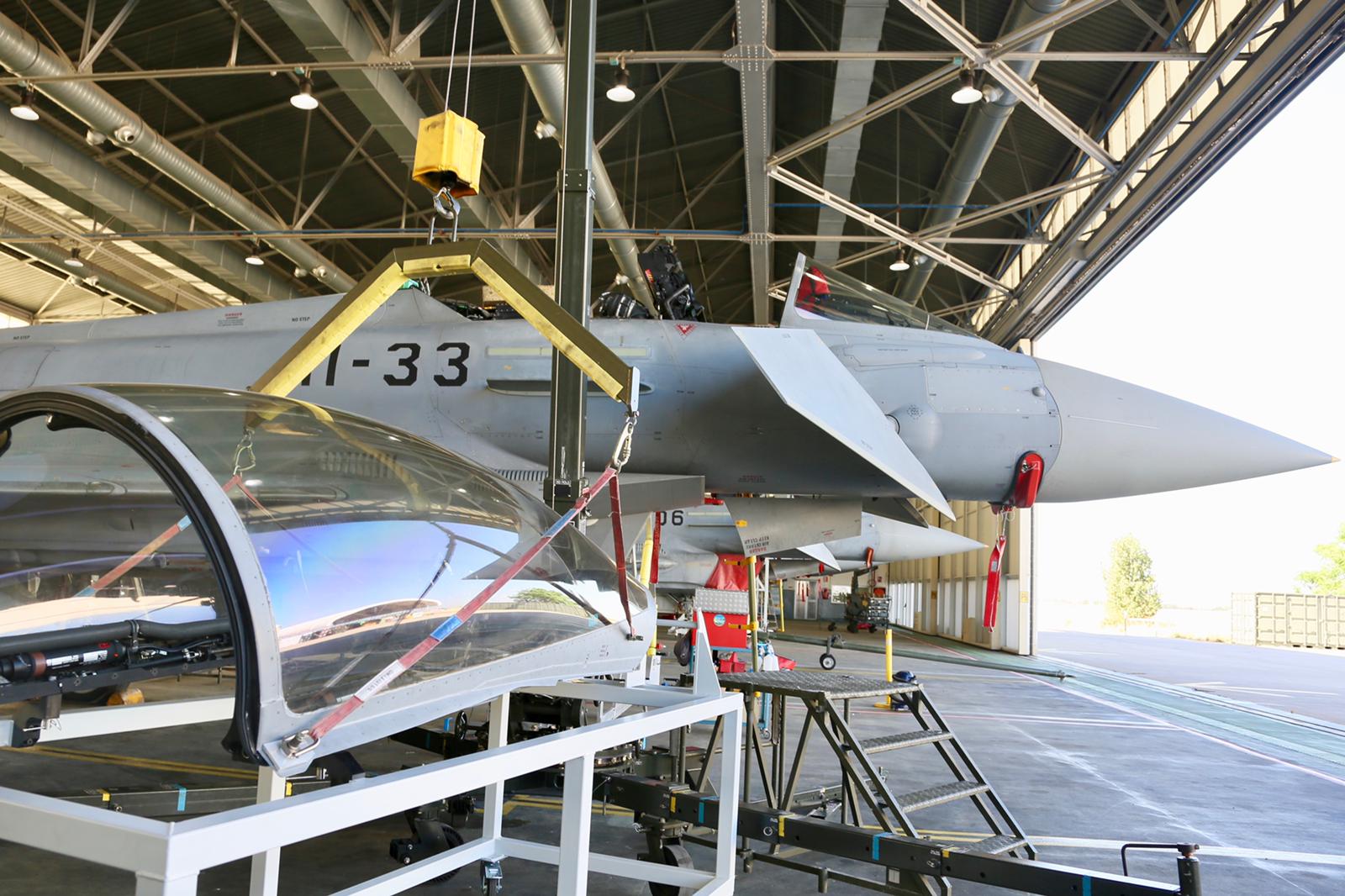 Eurofighter en la Maestranza