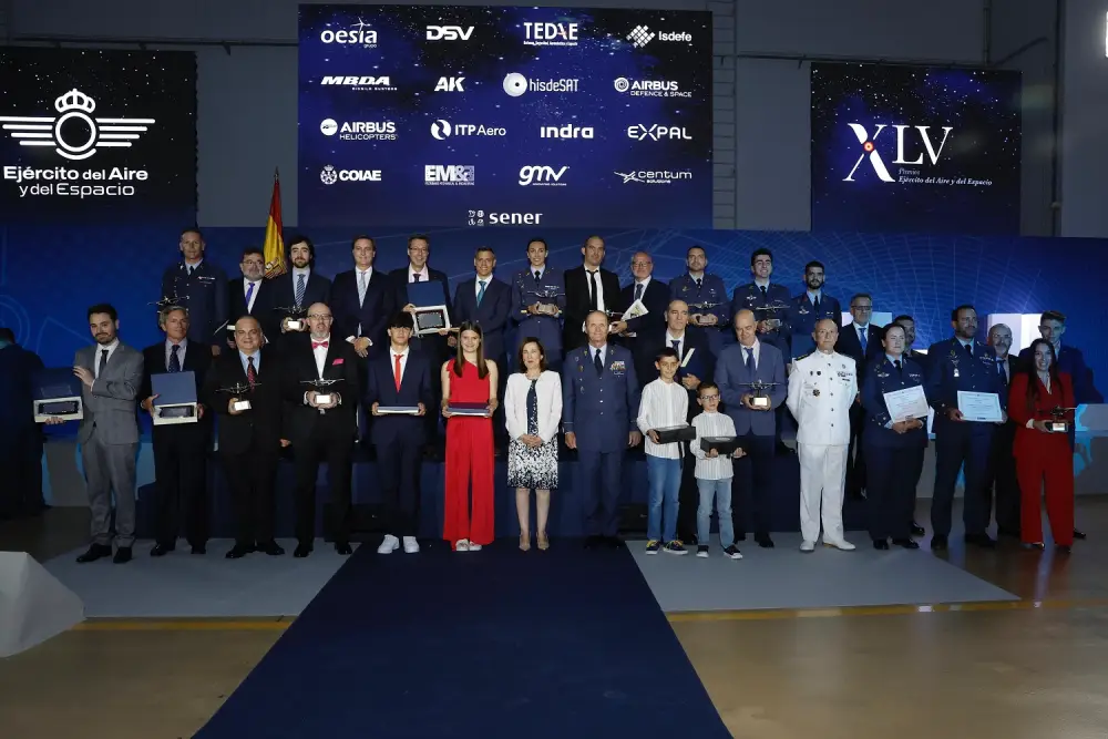 Galardonados Premios Ejército del Aire y del Espacio