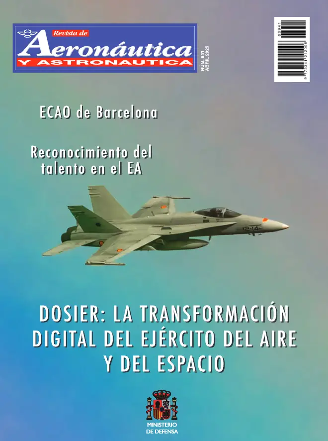 Portada Revista Aeronaútica y Astronáutica abril 2025