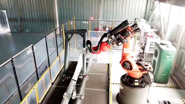 Sistema robótico de ensayos no destructivos