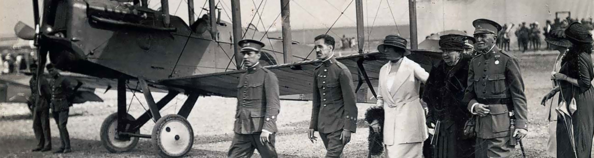 Inauguración del Aeródromo Davila en 1920