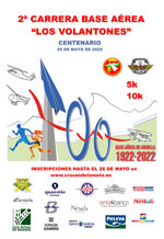 Cartel Carrera Los volantones