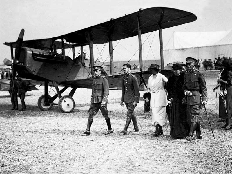 Inauguración del Aeródromo Dávila