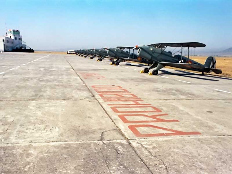 Las Bücker 131 en Granada