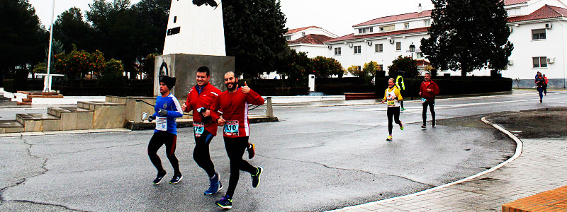 Carrera en la Base Aérea de Armilla