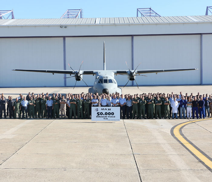 50 mil horas de vuelo