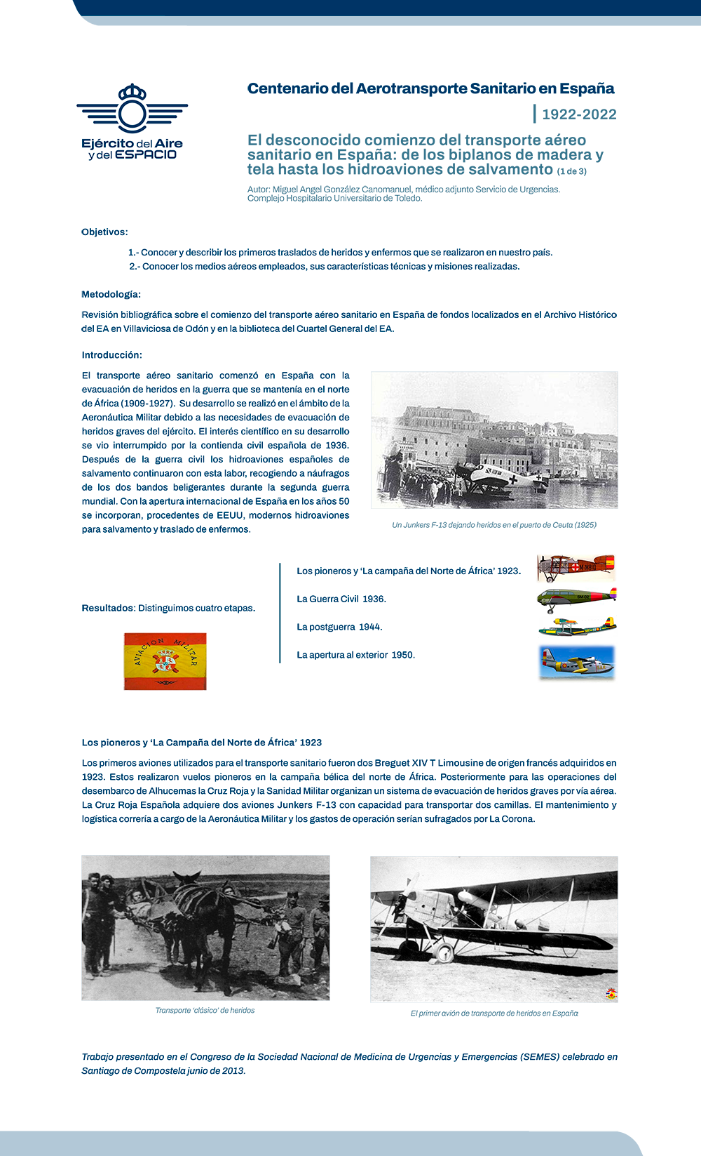Fotografía del Archivo Histórico del Aire