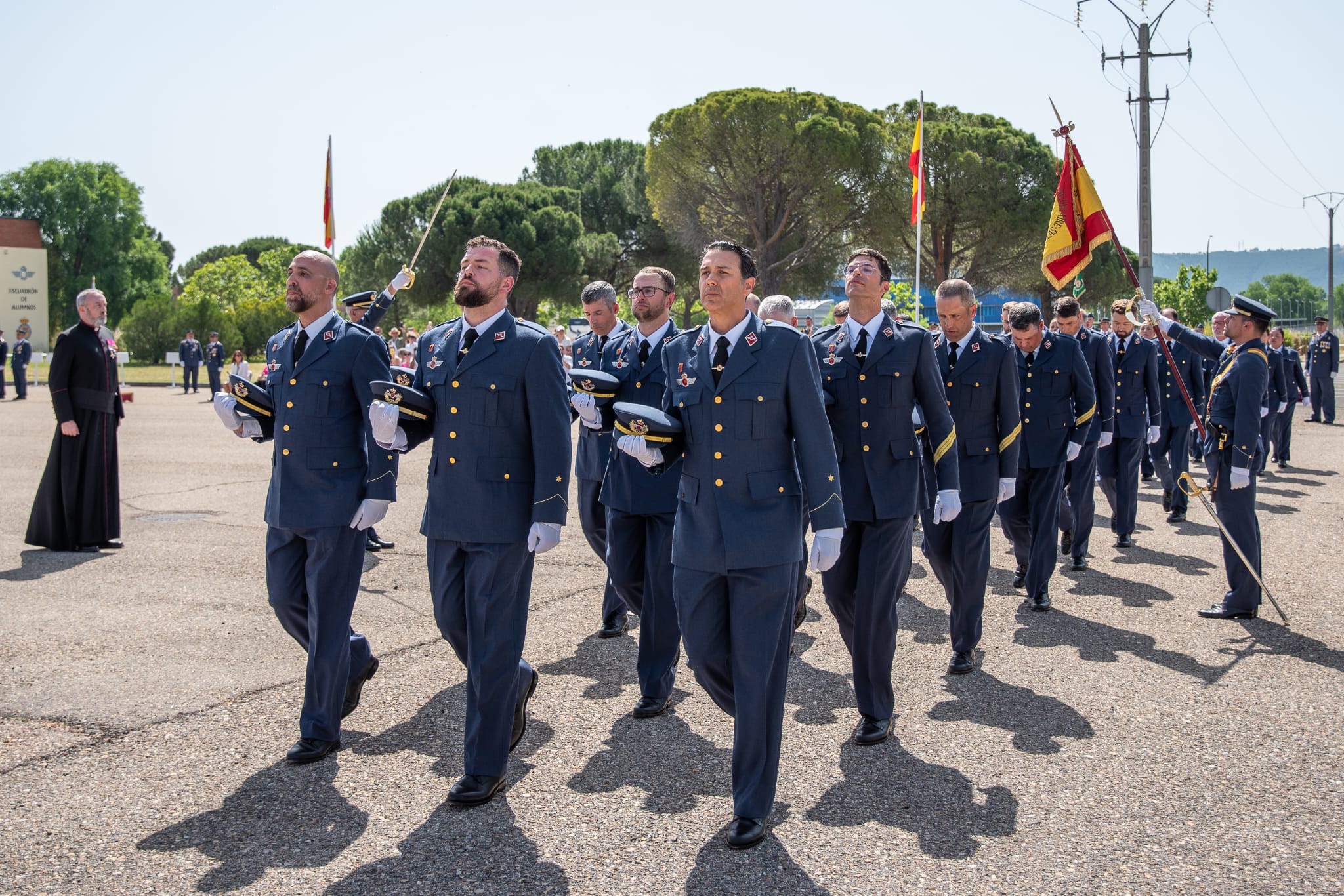 Imagen de Los aspirantes a reservistas voluntarios del Ejército del Aire y del Espacio comienzan la Formación Militar Específica en sus unidades