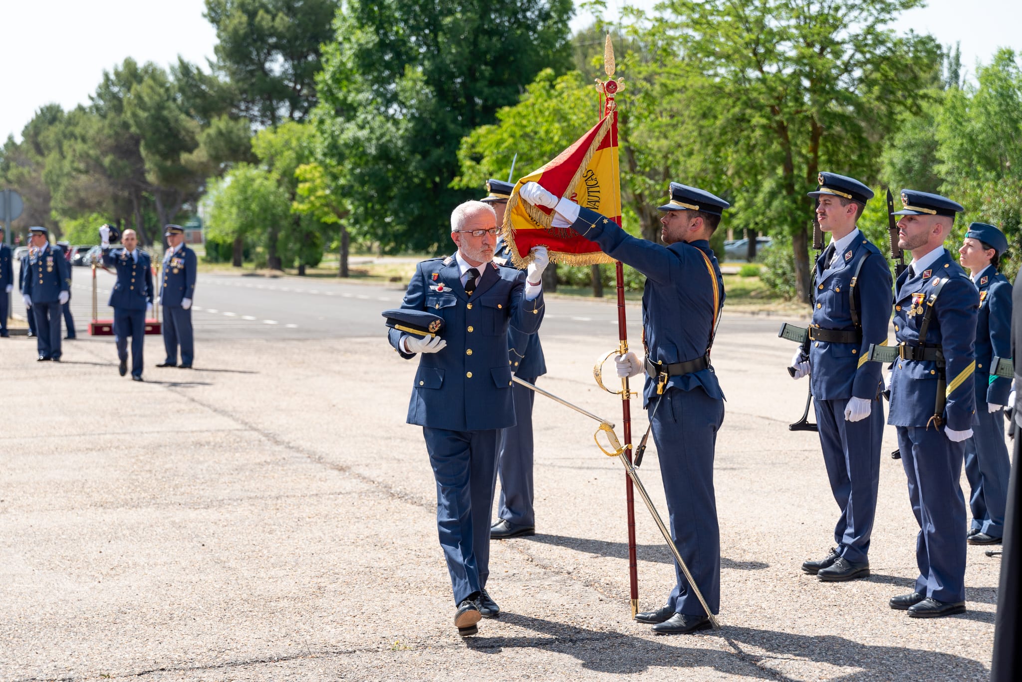 Los aspirantes a reservistas voluntarios del Ejército del Aire y del Espacio comienzan la Formación Militar Específica en sus unidades