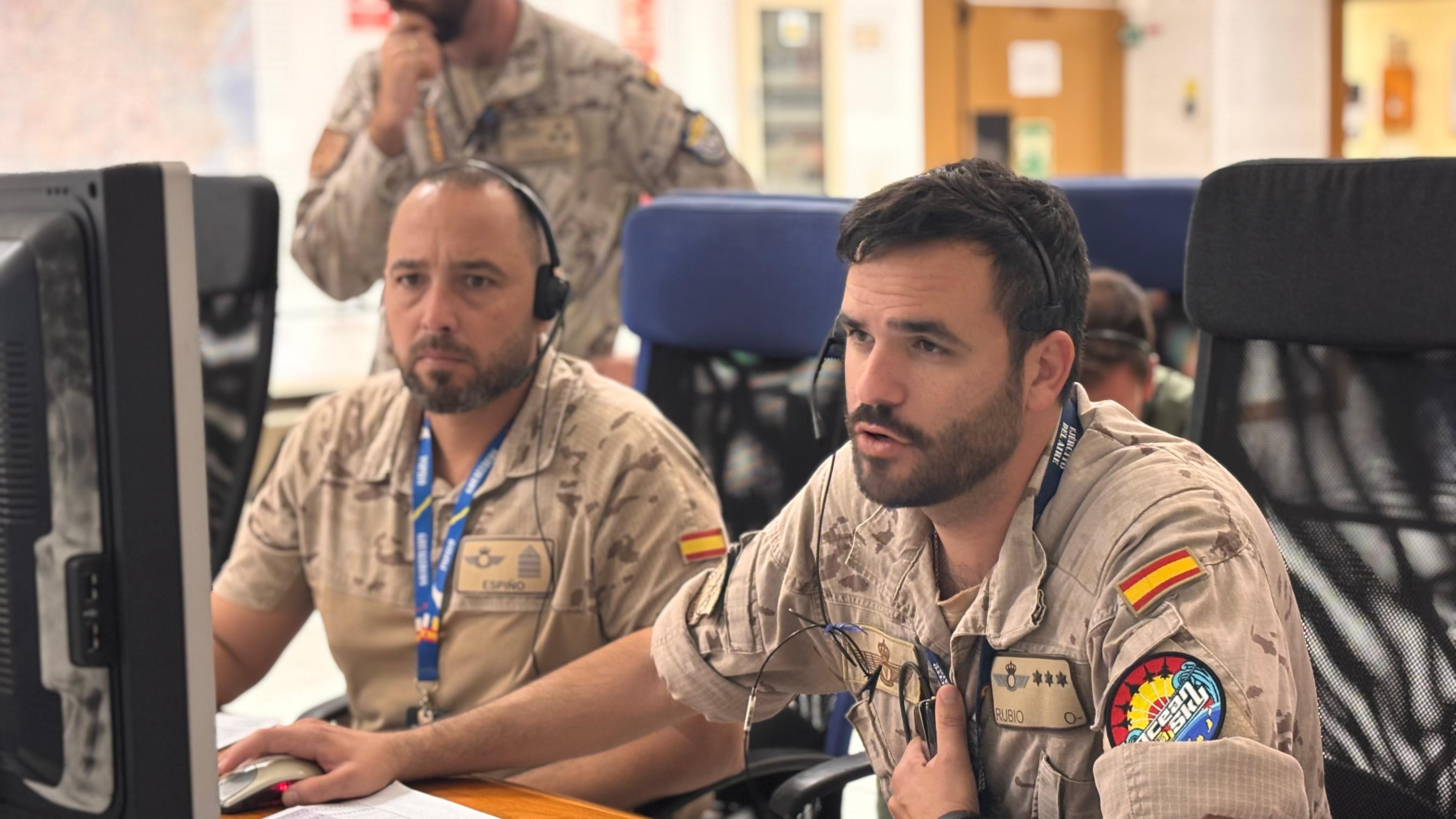 El GRUALERCON, pieza clave del mando y control aéreo en el ejercicio Ocean Sky 25