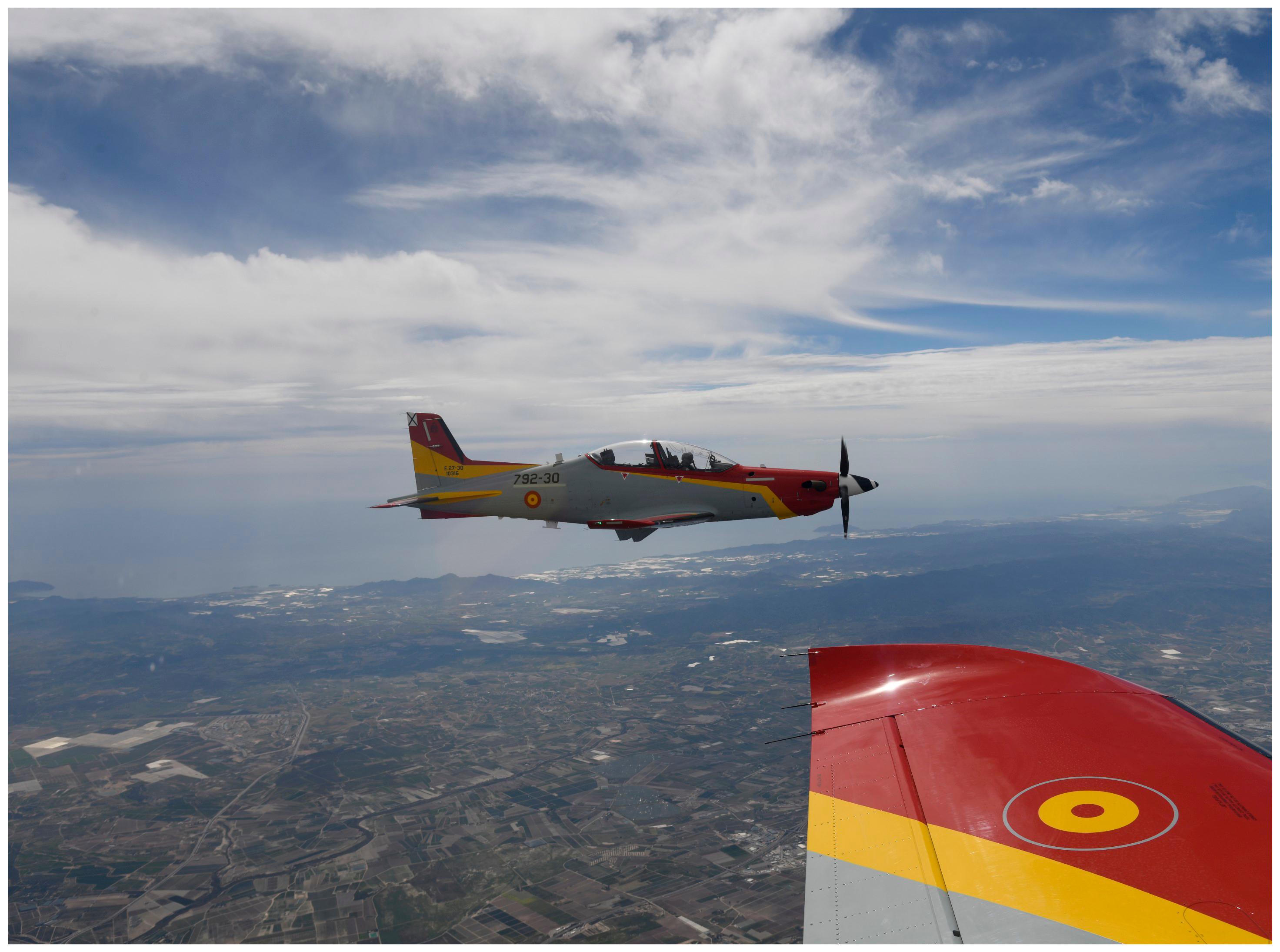 Segundo vuelo en solitario de la Princesa de Asturias