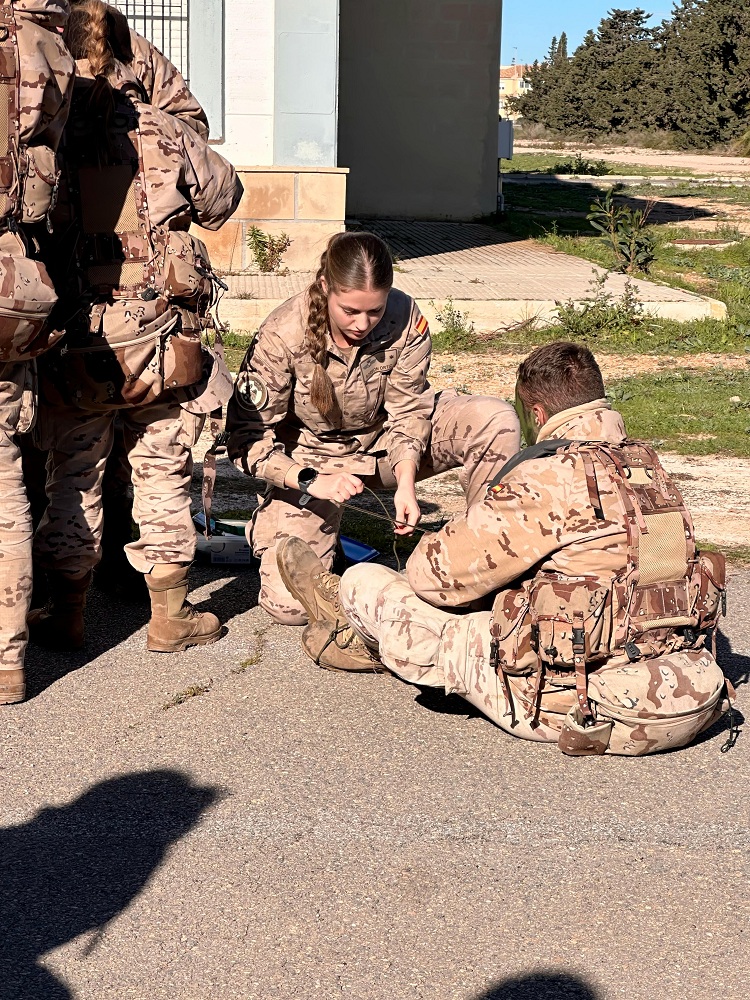 Segundo vuelo en solitario de la Princesa de Asturias