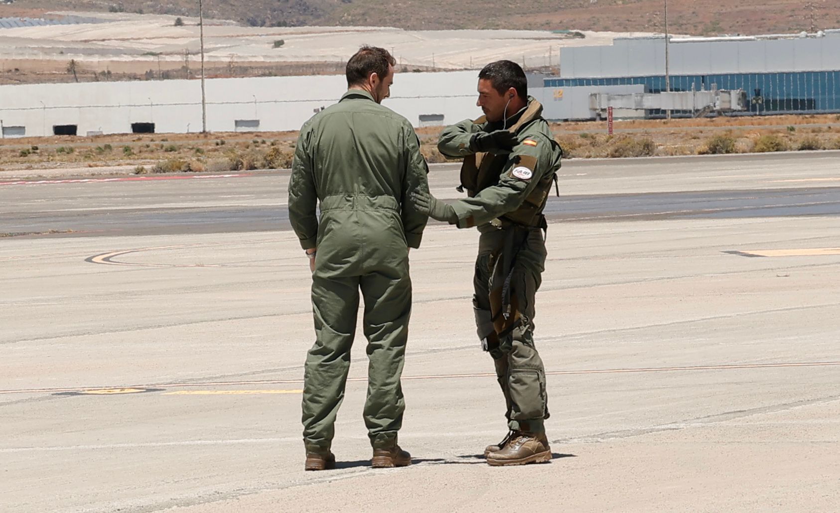 El Ejército del Aire y del Espacio moderniza la defensa aérea canaria con la llegada del Eurofighter a la Base Aérea de Gando