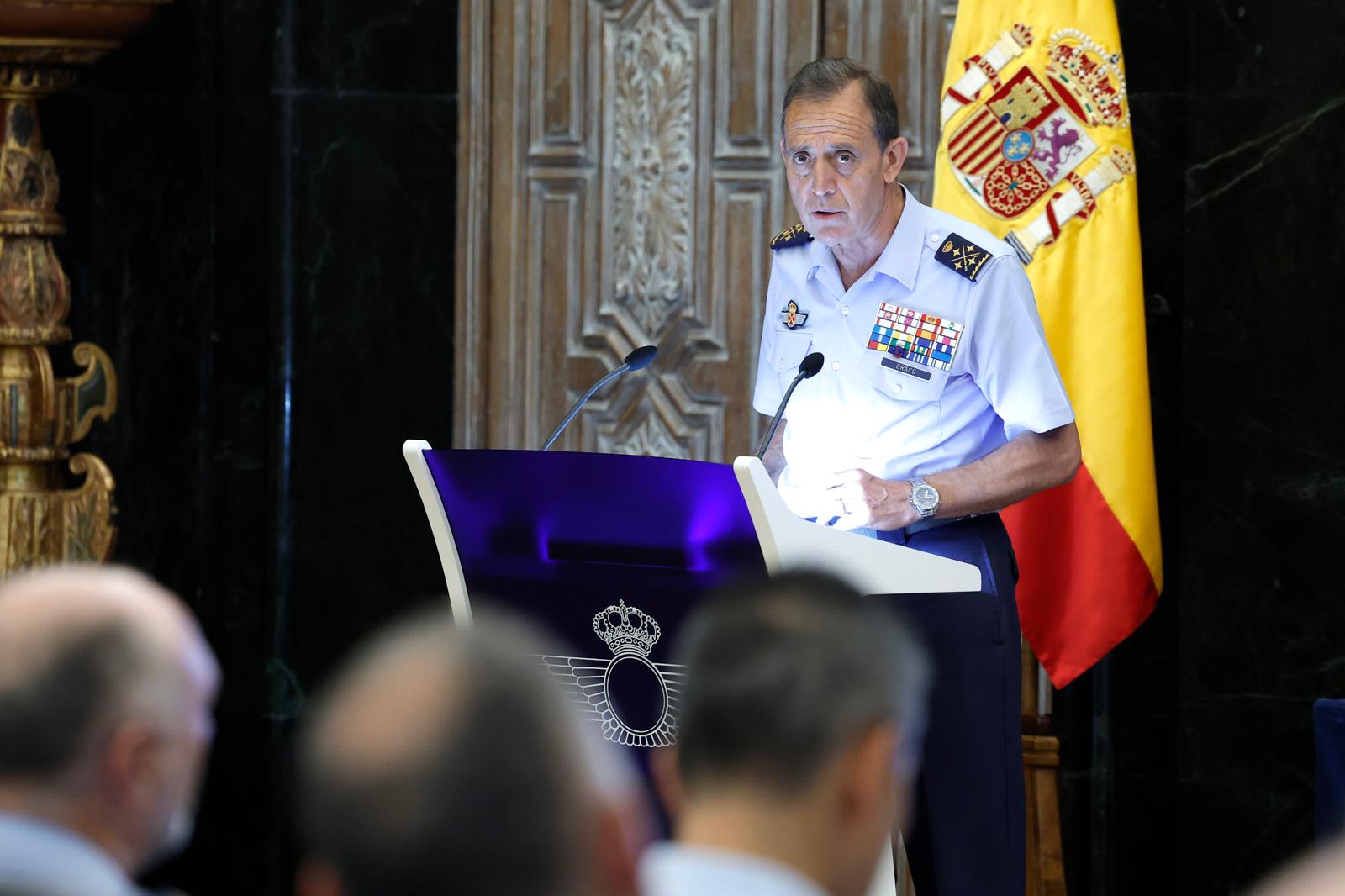 El JEMA presenta la Visión del Ejército del Aire y del Espacio