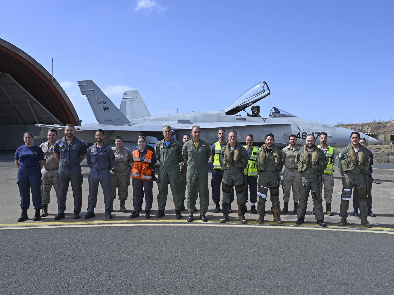 Ala 46. Compromiso y capacidad operativa en plena transición hacia el Eurofighter