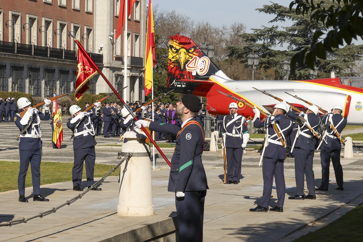 75.º aniversario de la Policía Aérea del Ejército del Aire y del Espacio