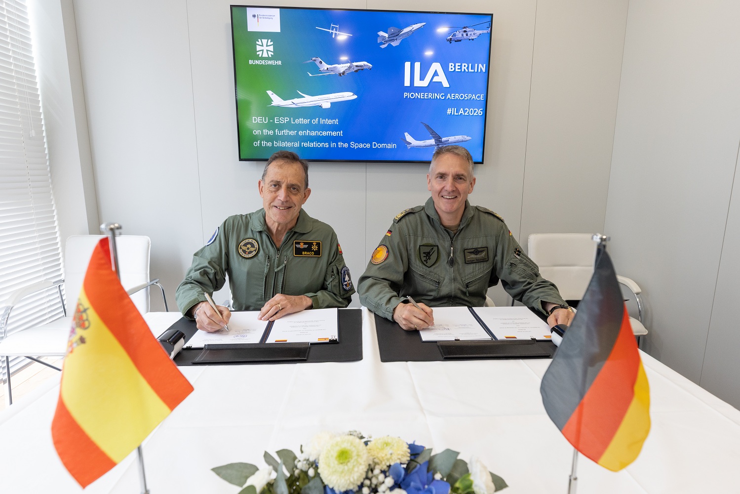 El Festival Aéreo de Berlín cierra la Conferencia de jefes de fuerzas aéreas y espaciales y la firma de la carta de intenciones entre España y Alemania