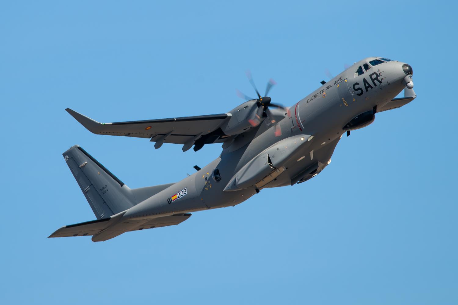 El Ejército del Aire y del Espacio cuenta desde hoy con su primer C295 de búsqueda y salvamento