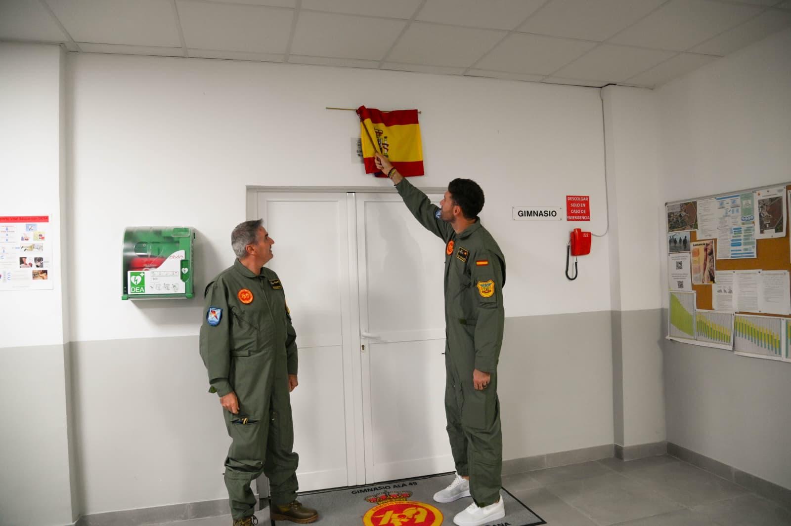 La Base Aérea de Son San Joan nombra Miembro de Honor a Rudy Fernández