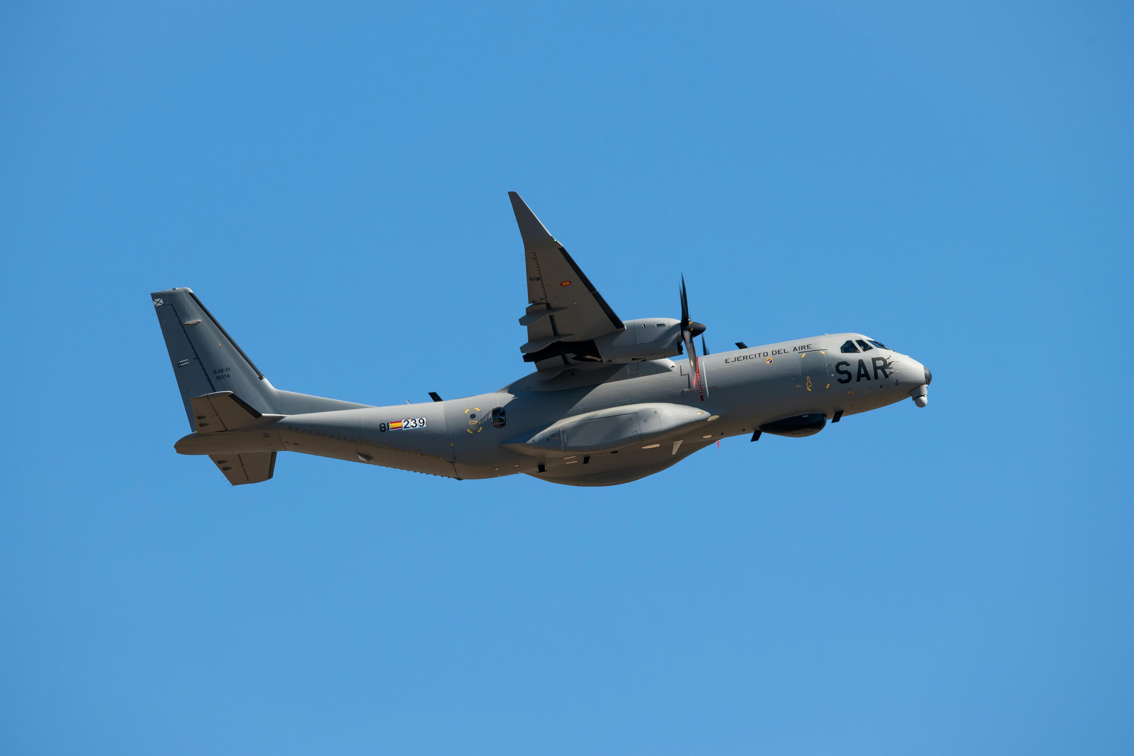 El Ejército del Aire y del Espacio cuenta desde hoy con su primer C295 de búsqueda y salvamento