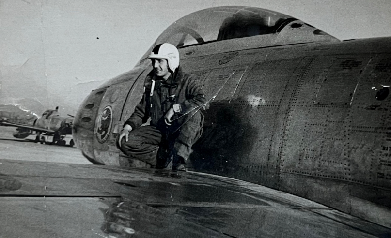 El abuelo Arribas con los Sabre