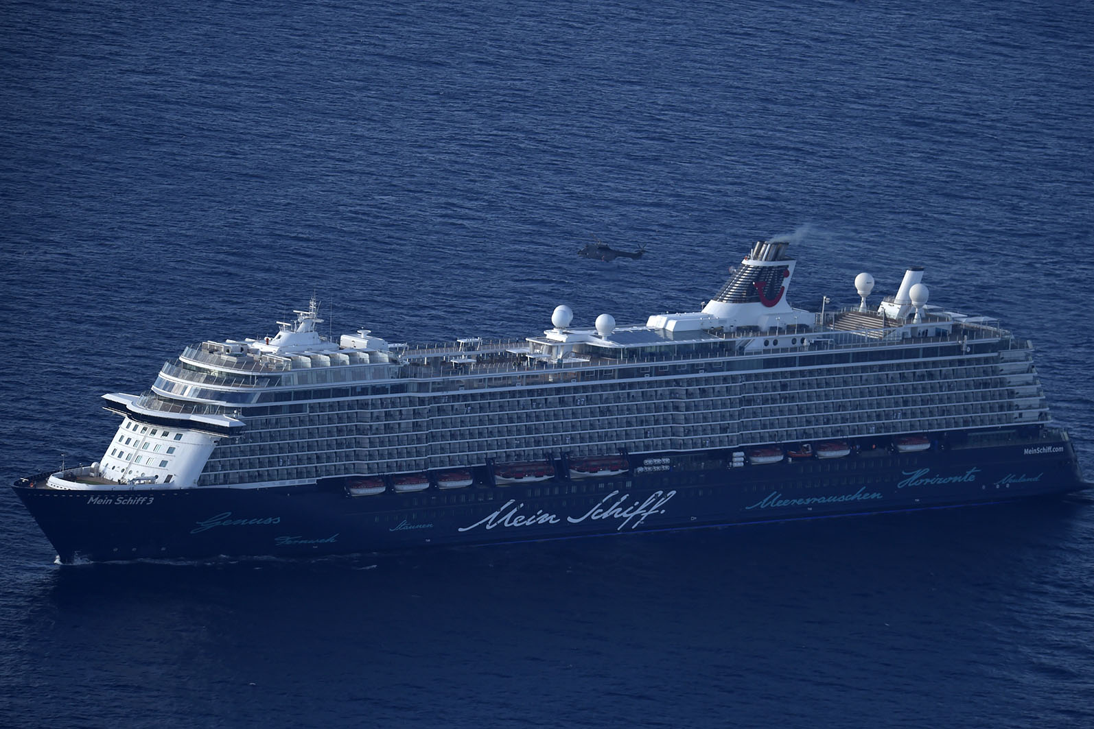 Imagen de Aeroevacuación desde el crucero Mein Schiff 3