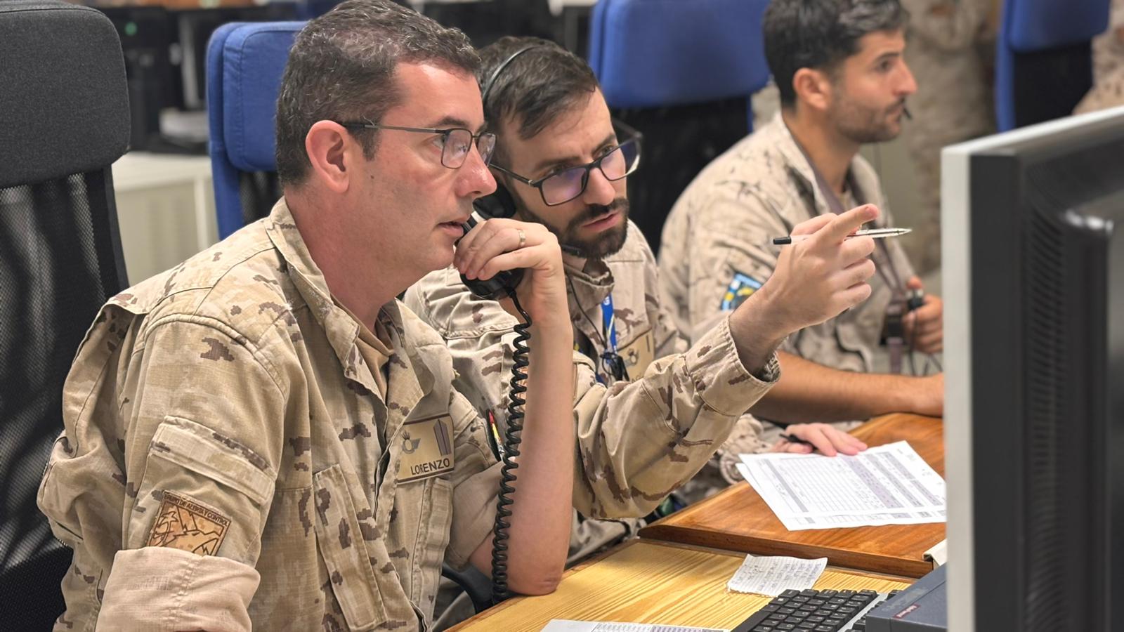 El GRUALERCON, pieza clave del mando y control aéreo en el ejercicio Ocean Sky 25