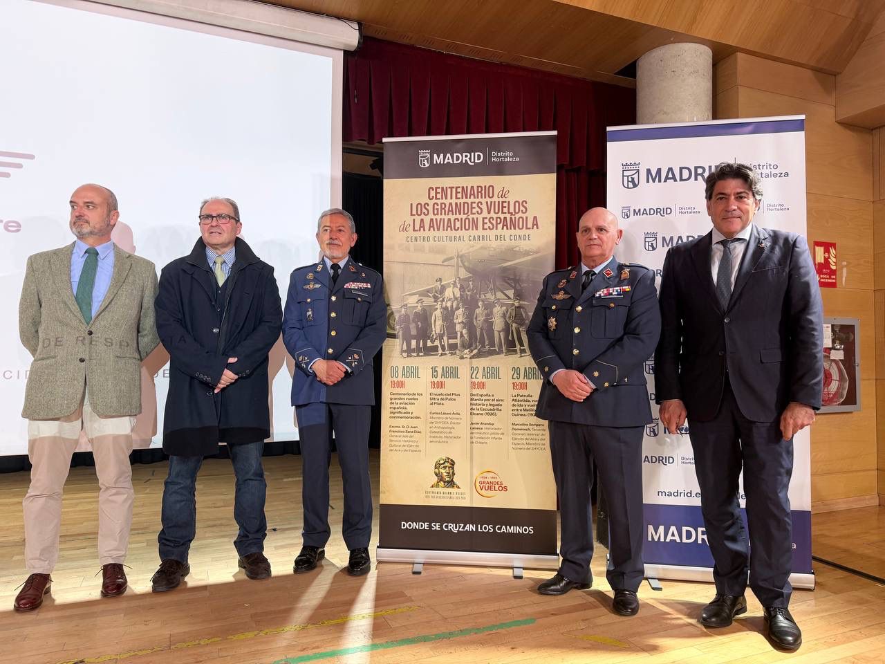 Conferencias en Madrid por el Centenario de los Grandes Vuelos de la Aviación Española