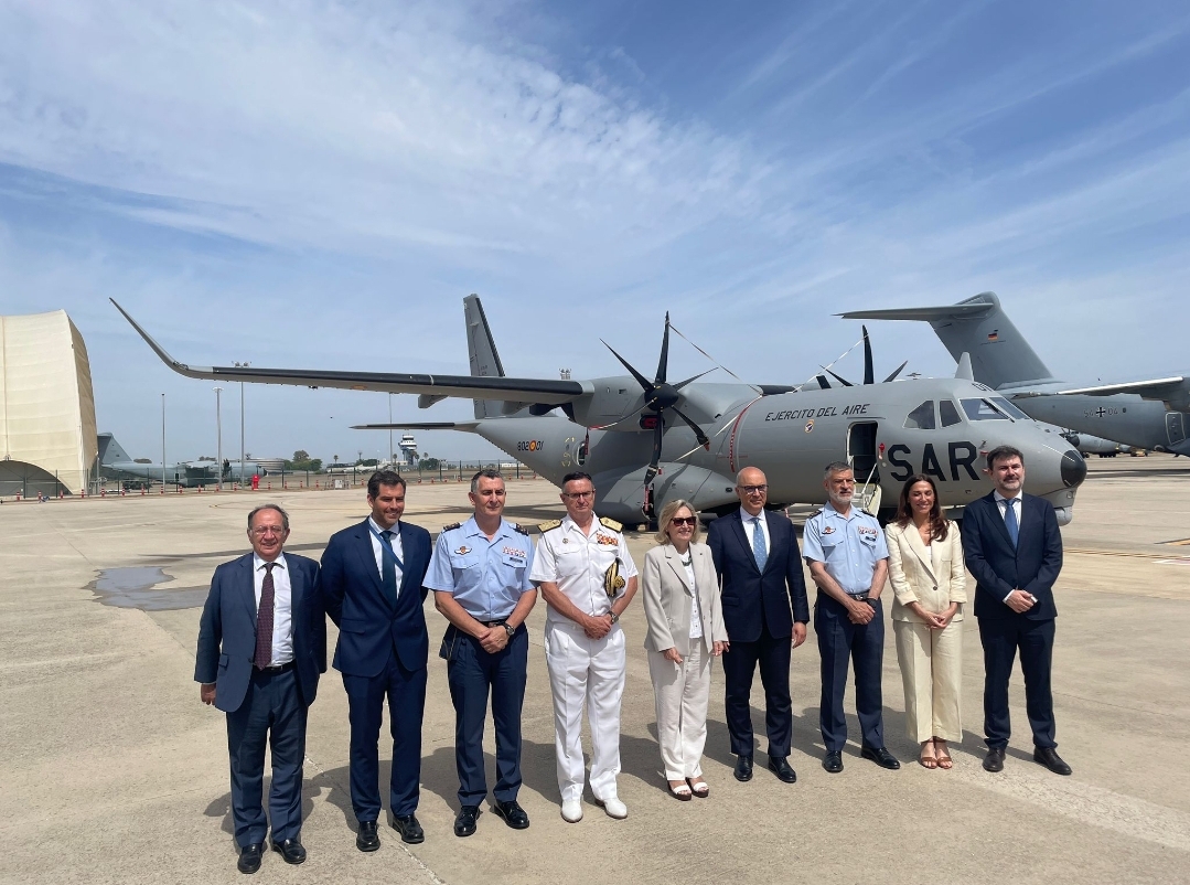 El Ejército del Aire y del Espacio cuenta desde hoy con su primer C295 de búsqueda y salvamento