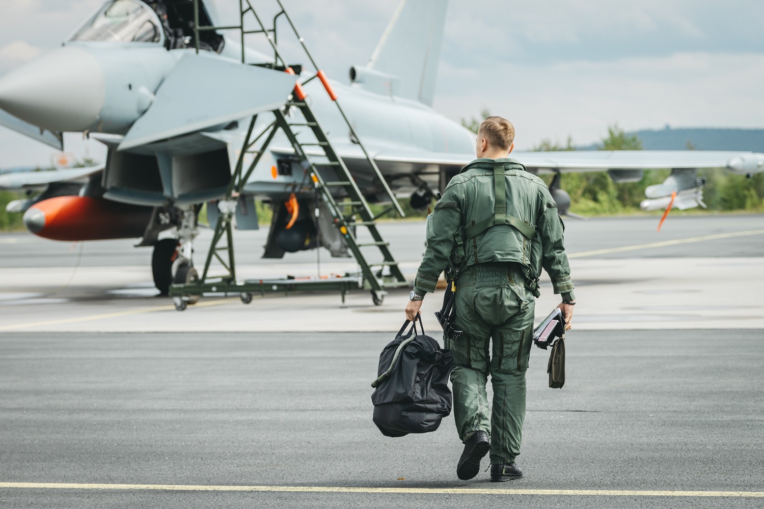 El JEMA visita el ejercicio Ramstein Flag 26 en el que España lidera el apoyo a las operaciones aéreas del sureste de Europa
