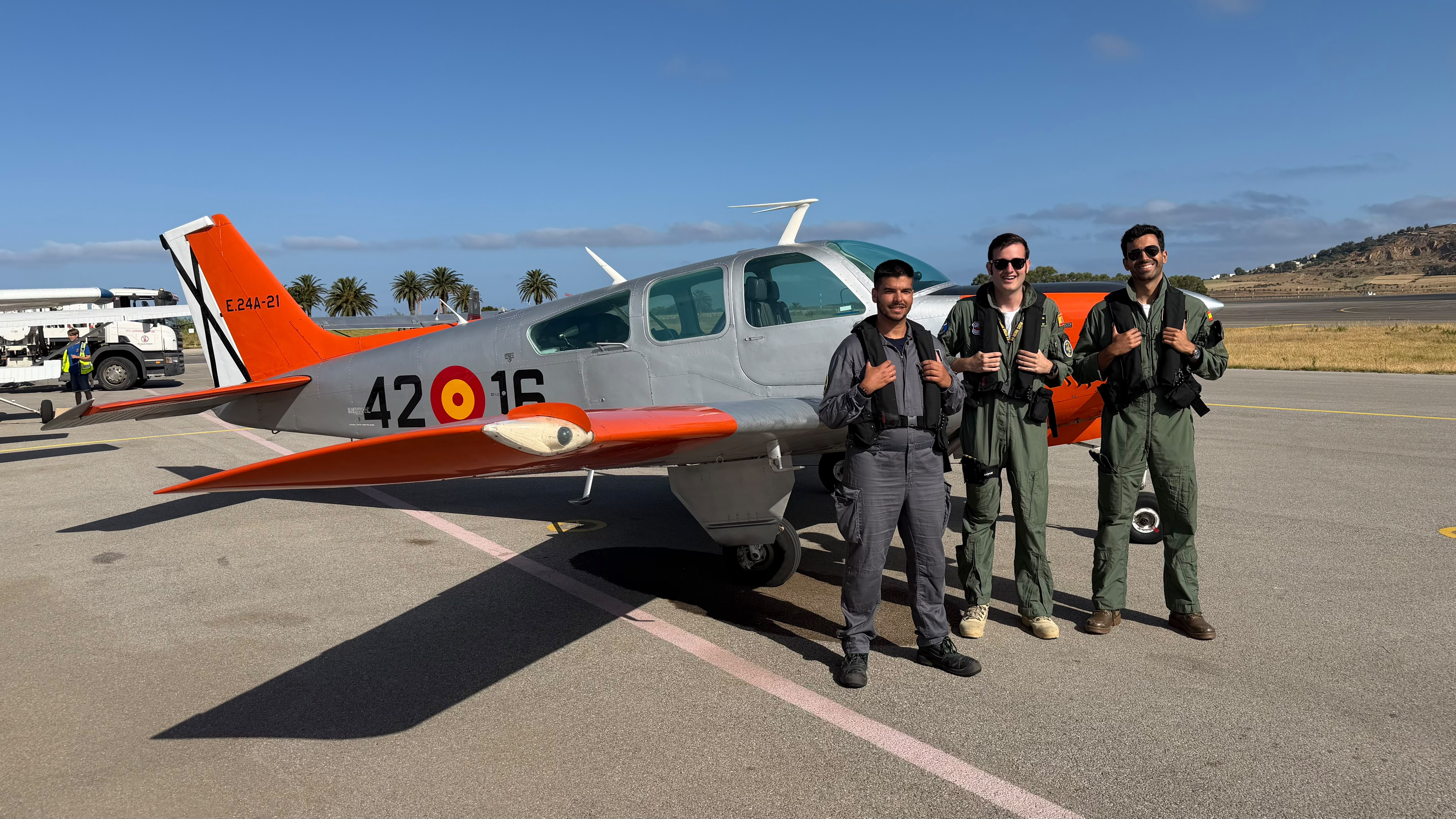 Tripulación de la Beechcraft Bonanza F33C