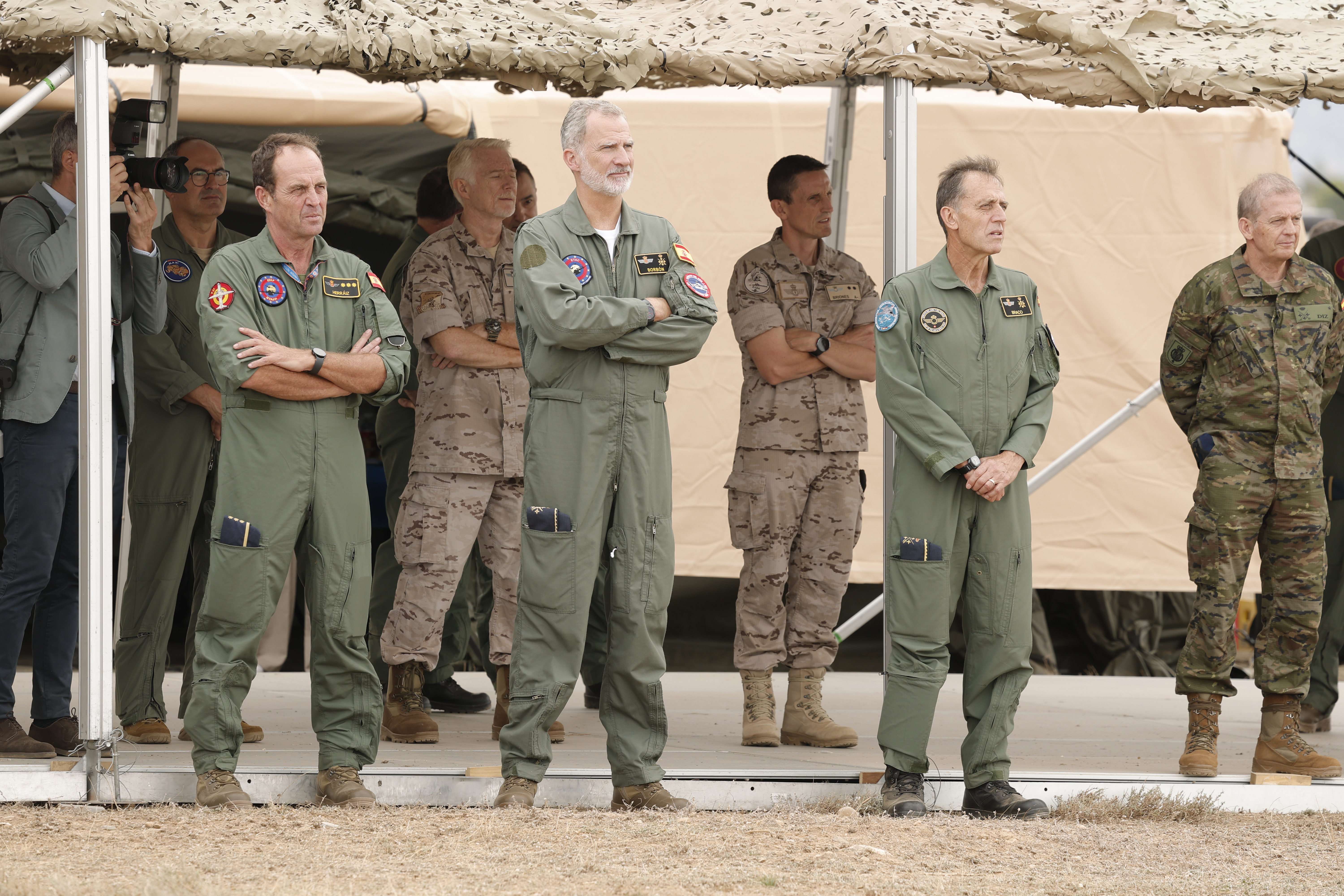 Visita de SMER Felipe VI al European Tactical Airlift Centre - ETAC