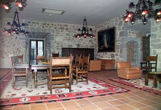 Interior del Castillo de Villaviciosa de Odón