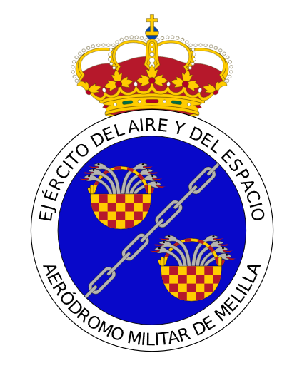 Distintivo de la Comandancia Militar Aérea del Aeropuerto de Melilla (CMAA de Melilla)