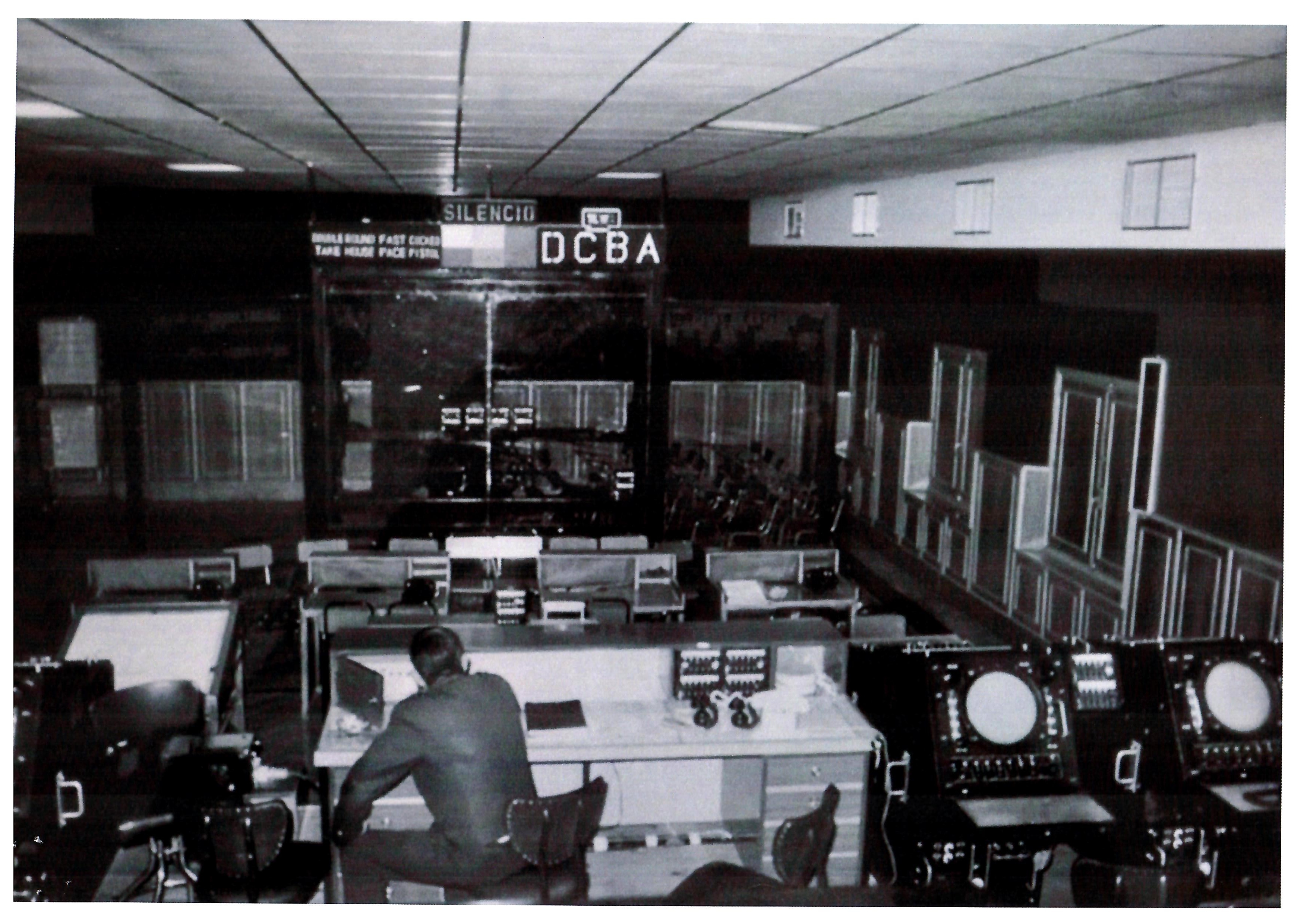 Imagen antigua de la sala de operaciones