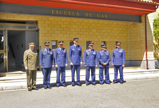 Su Alteza Real el Príncipe de Asturias Don Felipe visitó oficialmente la B.A. y Grupo de Escuelas de Matacán el 16 de mayo de 2011