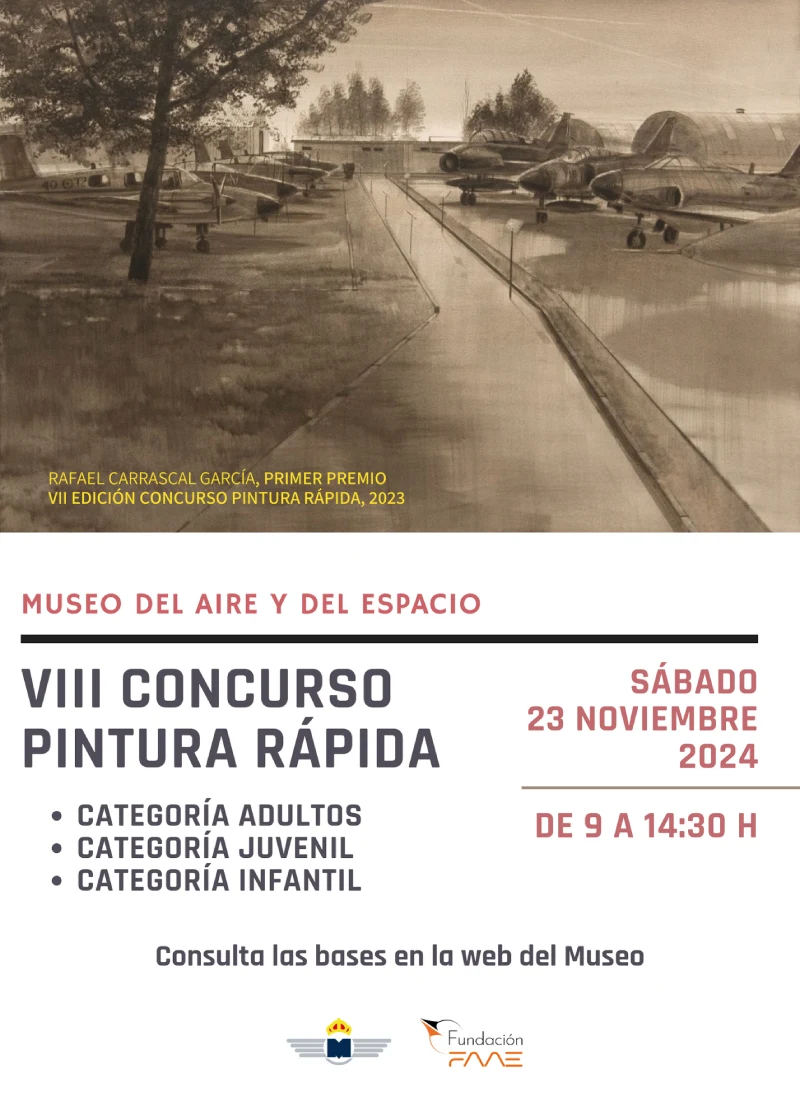 Cartel Concurso de Pintura Rápida Museo