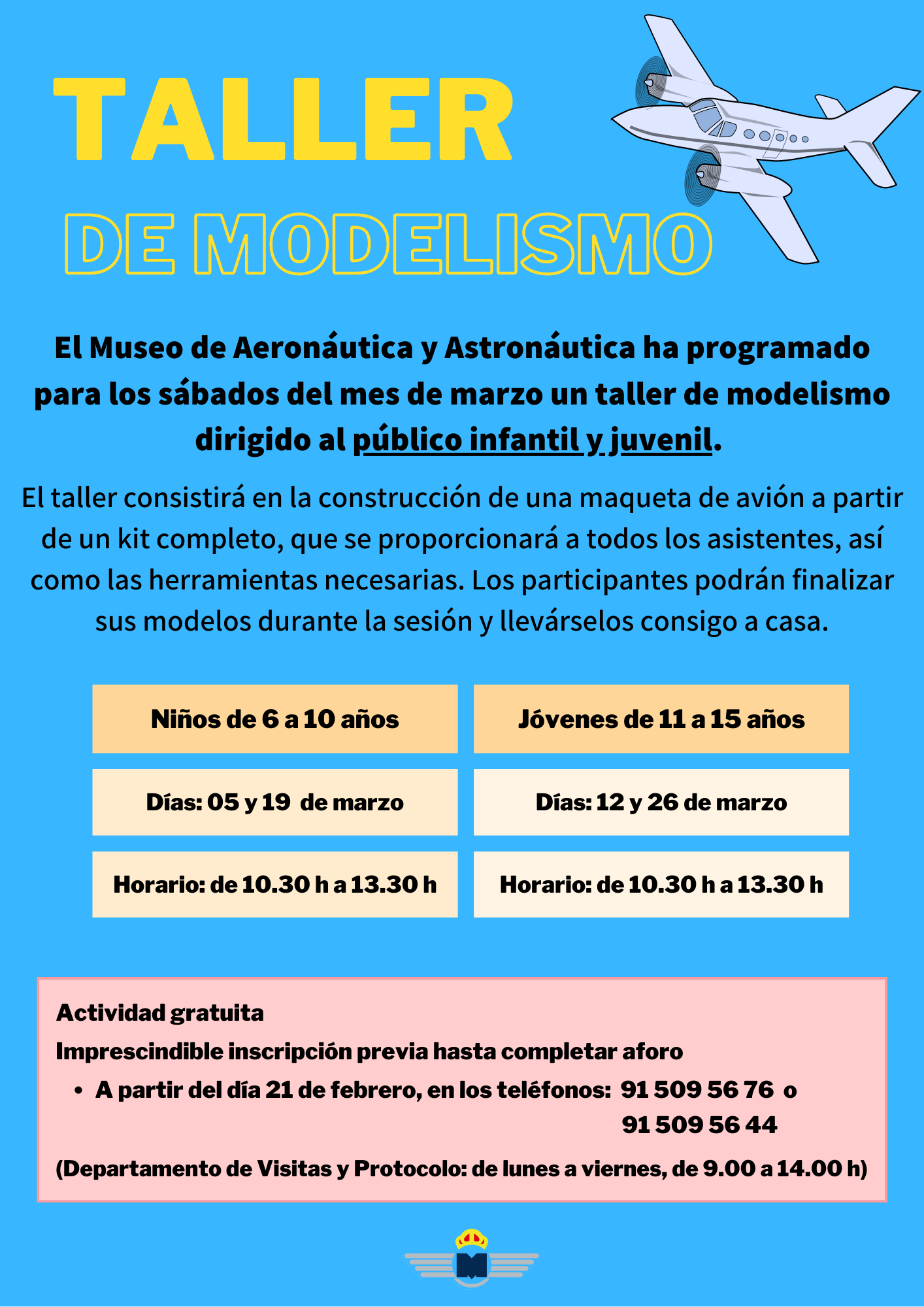 taller de modelismo infantil