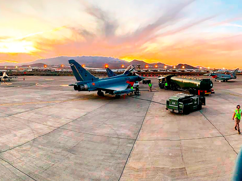 Ejercicio Ocean Sky 19