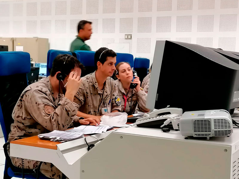 Ejercicio Ocean Sky 19