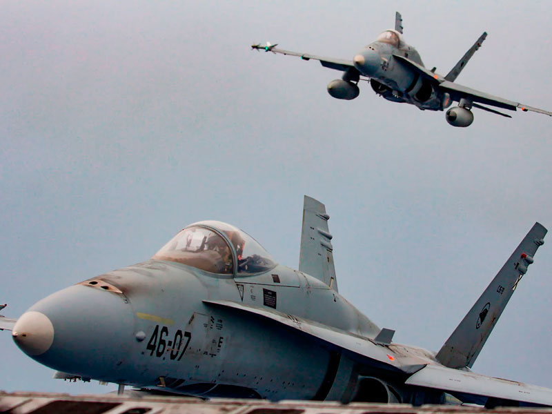 Ejercicio Ocean Sky 19