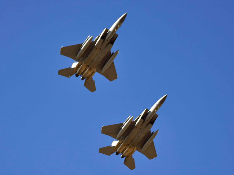 F-15 Eagle del 493 SQN