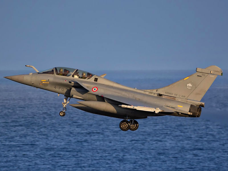 Rafale francés el 4 Escadre