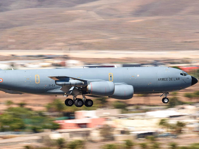 C-135FR del 31 Escuadrón francés despegando