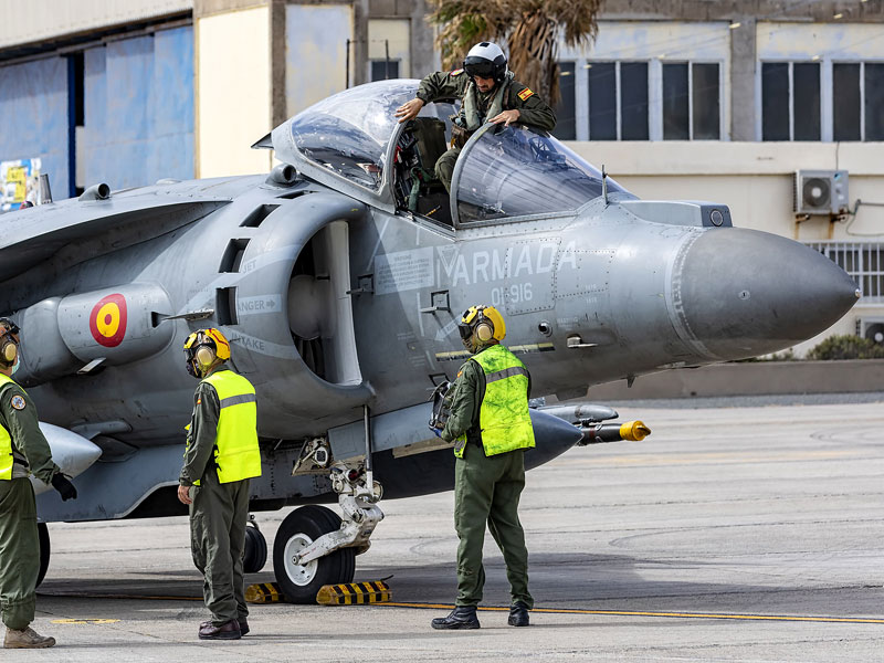 Mecánicos de Harrier