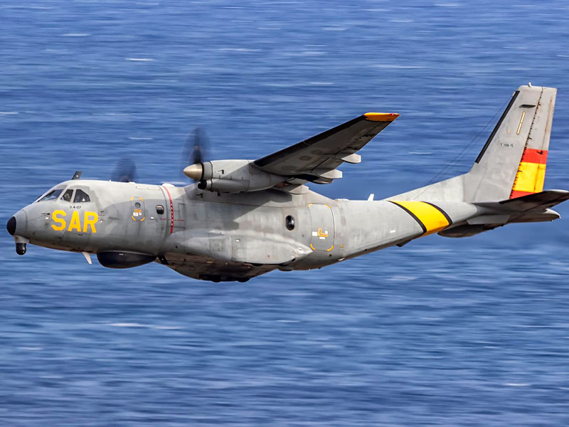 Avión de vigilancia marítima del Ejército del Aire