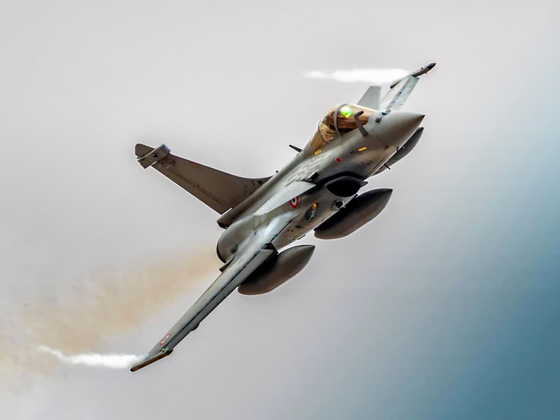 Rafale en vuelo