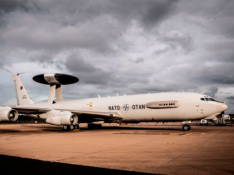 Avión AWACS de la OTAN