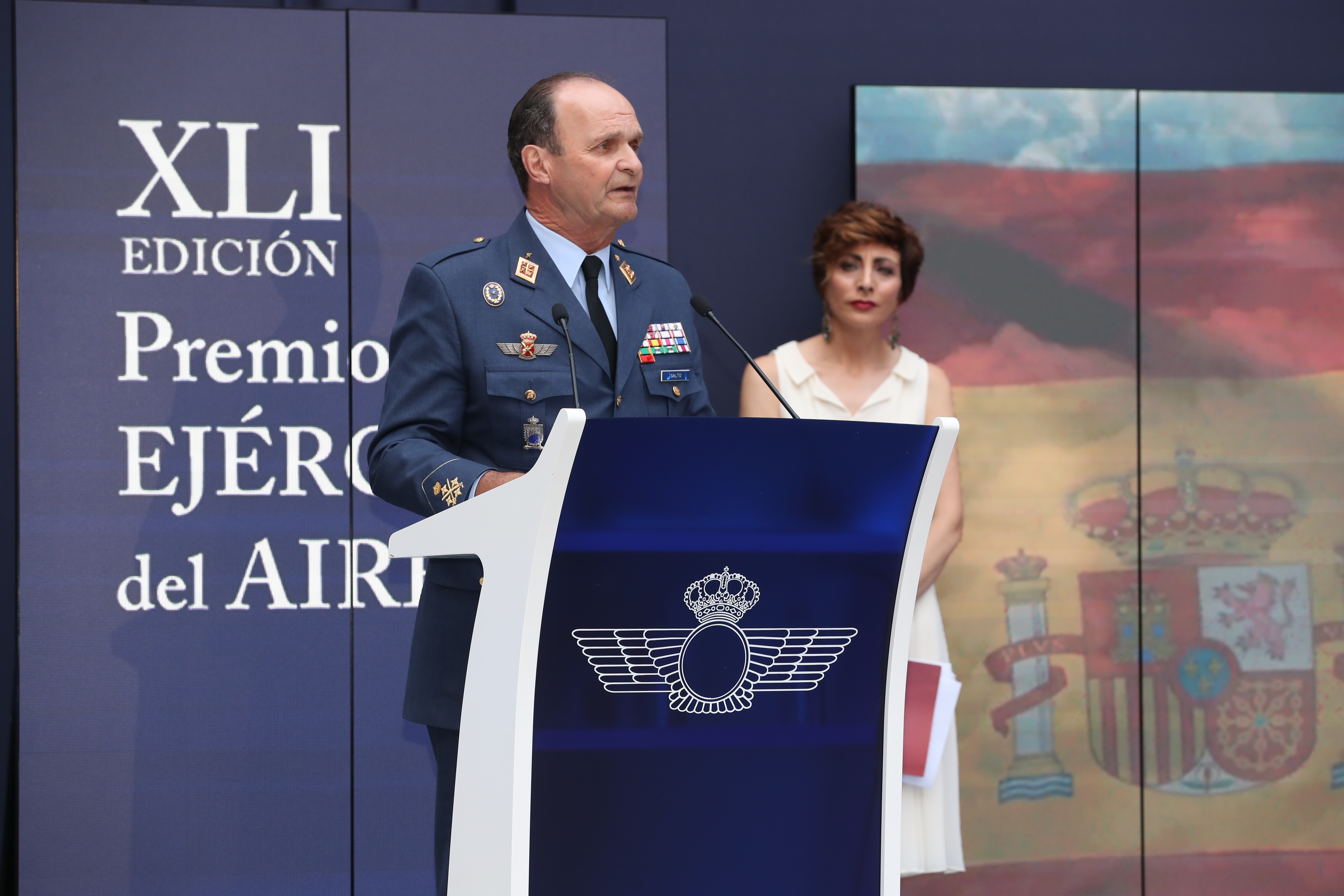 Palabras del Jefe de Estado Mayor del Ejército del Aire y del Espacio general del aire Salto